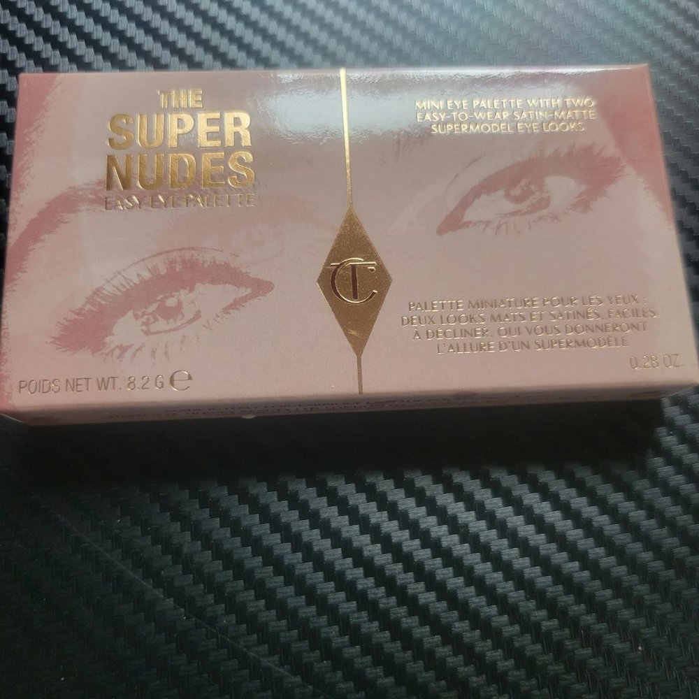 CHARLOTTE TILBURY - SUPER NUDES EASY EYE PALETTE - BRAND NEW NEVER USED